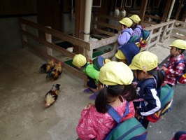 動物園遠足の写真