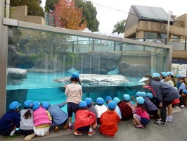 動物園遠足の写真